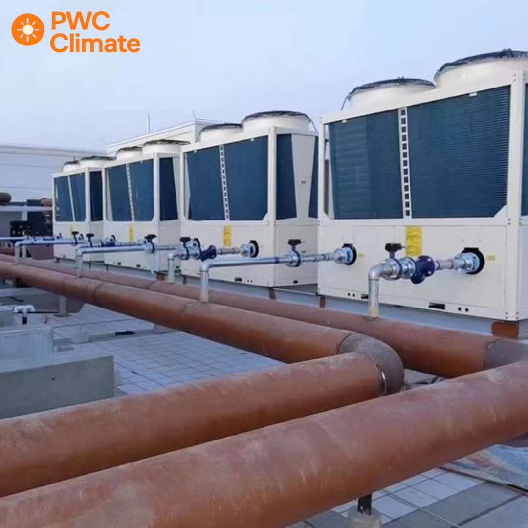 How Air Source Heat Pump Working (water Hydraulic System)