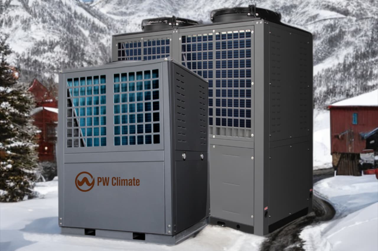 PW Climate New Inverter EVI Modular Heat Pump Series