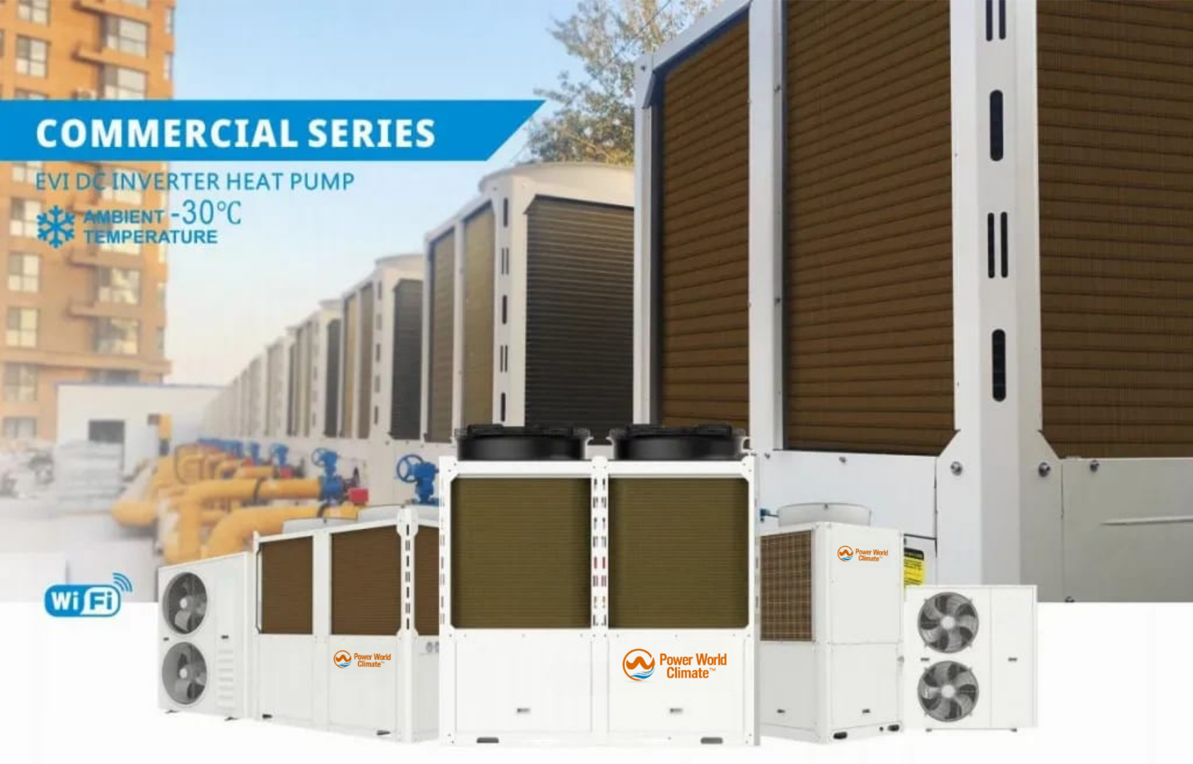 PW Climate EVI Technology for Heating, Cooling & Domestic Hot Water