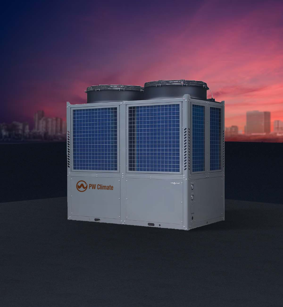 MODULAR HEAT PUMP CHILLER 85KW